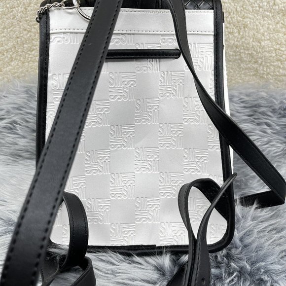 Steve Madden Black Multi Small Backpack Air Pod Tik Tik Viral NWT main image 9